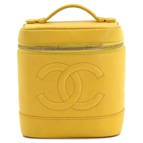 chanel vanity yellow|chanel vanity medium price.